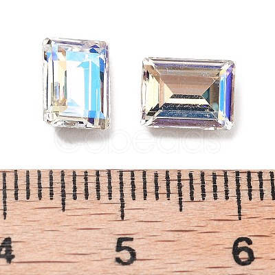 K9 Glass Rhinestone Cabochons GLAA-H034-05C-001MO-1