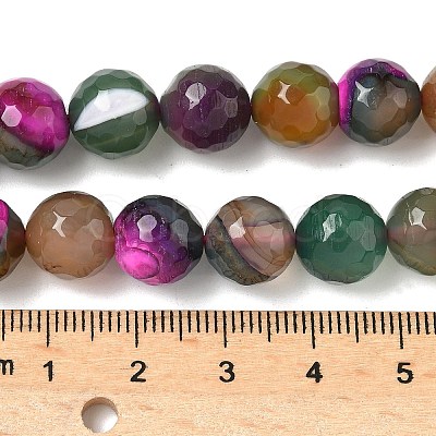 Natural Agate Beads Strands G-M437-C01-01Z-1