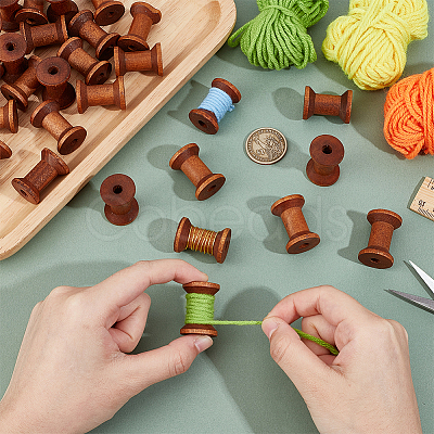 Wooden Empty Spools for Wire TOOL-WH0125-54C-02-1
