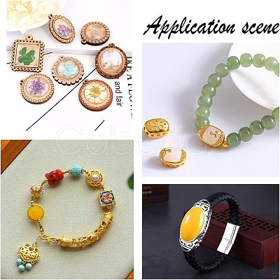 Glass Cabochons GLAA-FH0001-25-1