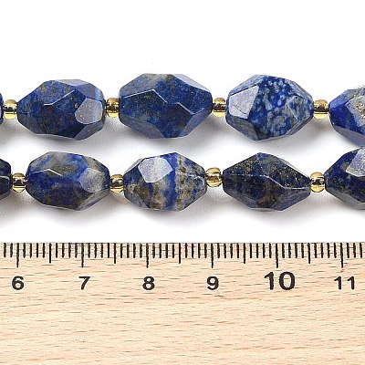 Natural Lapis Lazuli Beads Strands G-P541-A01-05-1
