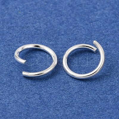 Brass Open Jump Rings KK-G604-08S-05-1