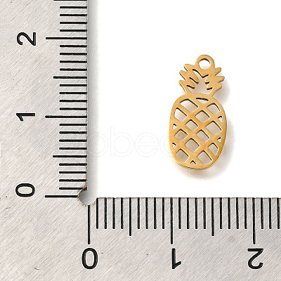 201 Stainless Steel Pendants STAS-R136-01G-03-1