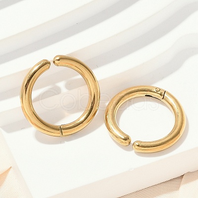 201 Stainless Steel Cuff Earring EJEW-C131-01C-G-1