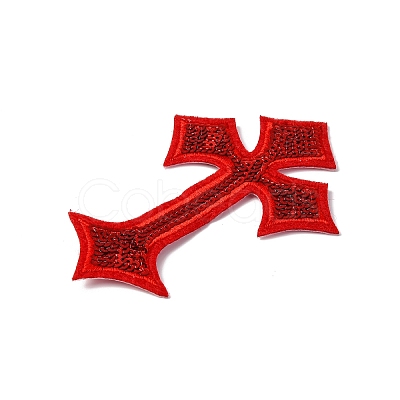 Computerized Embroidery Cloth Iron on/Sew on Patches DIY-XCP0003-86B-1