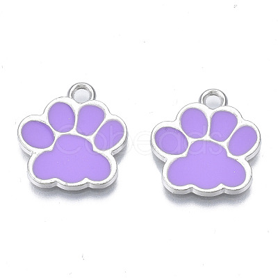 Alloy Enamel Pendants ENAM-T016-22P-D-RS-1