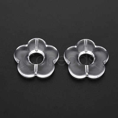 Transparent Acrylic Beads TACR-T003-17A-01-1