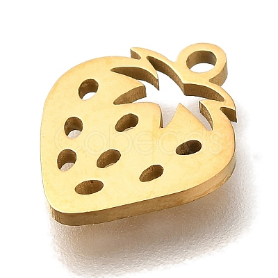 201 Stainless Steel Pendants STAS-R136-01G-02-1