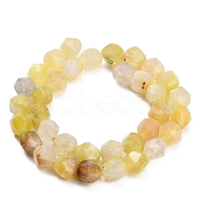 Natural Agate(Dyed & Heated) Beads Strands G-K425-B02-01-1