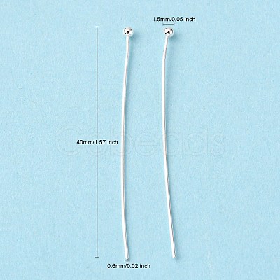 Brass Ball Head Pins LS-X-RP0.6X40mm-S-1