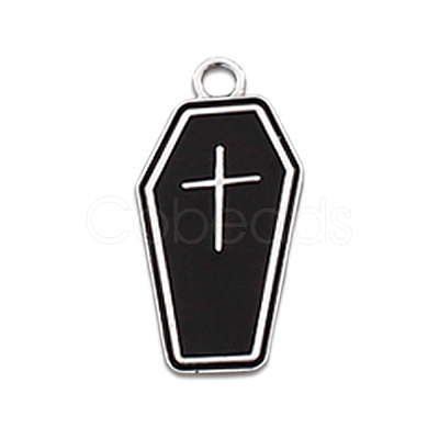 Alloy Enamel Pendants ENAM-CJC0017-02P-05-1