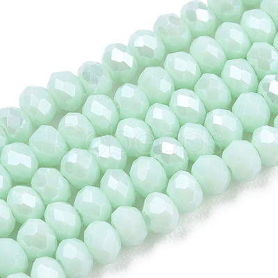 Electroplate Glass Beads Strands EGLA-A034-P2mm-A20-1