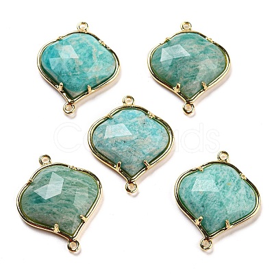 Natural Amazonite Links connectors G-L514-018G-1