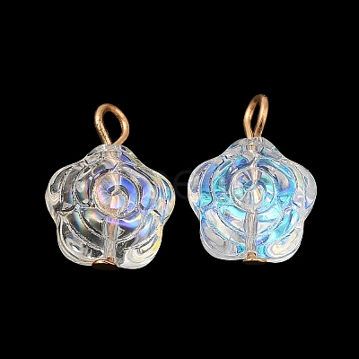 Glass Pendants KK-Q777-14LG-1