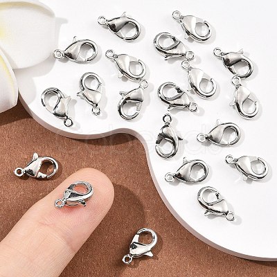 SHEGRACE Brass Lobster Claw Clasps XGR0010P-04P-1