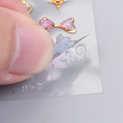 Epoxy Resin Sticker DIY-B009-03C-1