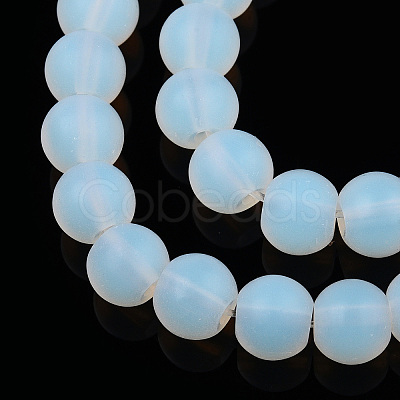 Imitation Opalite Glass Beads Strands GLAA-T032-J6mm-MD02-1