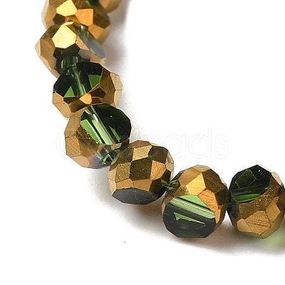 Electroplate Glass Beads Strands EGLA-P061-01B-03-1