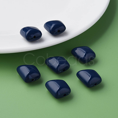 Opaque Acrylic Beads MACR-S373-15A-A06-1