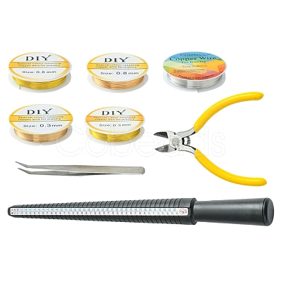 DIY Ring Making Finding Kit DIY-FS0005-68-1
