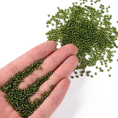 12/0 Grade A Round Glass Seed Beads SEED-Q007-F55-1