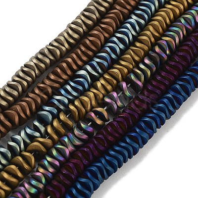 Electroplated Synthetic Non-magnetic Hematite Beads Strands G-H020-M01-1