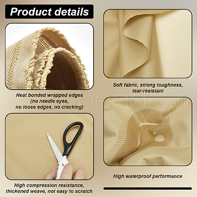 Waterproof Polyester Fabric DIY-WH0569-83C-1