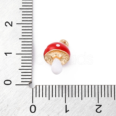 Alloy Enamel Charm X-ENAM-E362-05A-1