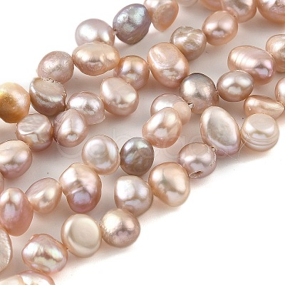 Natural Cultured Freshwater Pearl Beads Strands PEAR-A006-19A-X-1