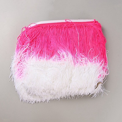 Polyester Tassel Ribbon OCOR-WH0003-044-1