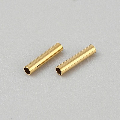 Brass Tube Beads LS-KK-WH0101-027A-1