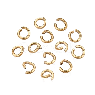 304 Stainless Steel Open Jump Rings STAS-Q113-5x1.0mm-02G-1