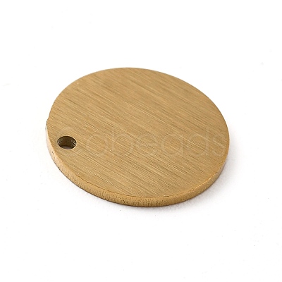 Ion Plating(IP) 304 Stainless Steel Pendants STAS-F271-02B-G-1