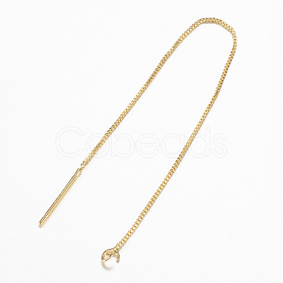 Brass Stud Earring Findings LS-KK-F070-16G-FF-1