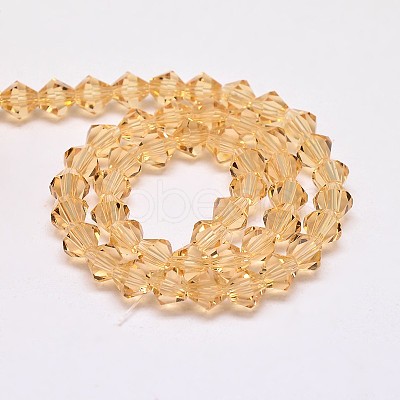 Transparent Glass Beads Strands EGLA-A039-T4mm-D18-1