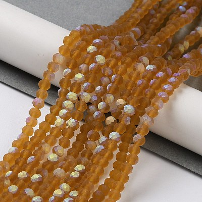 Transparent Glass Beads Strands LS-EGLA-A034-T4mm-MB02-1