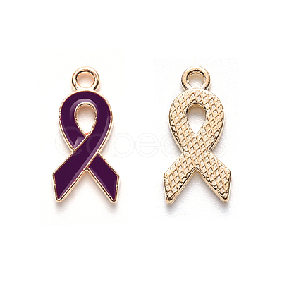 Alloy Enamel Pendants ENAM-YW0001-17H-1