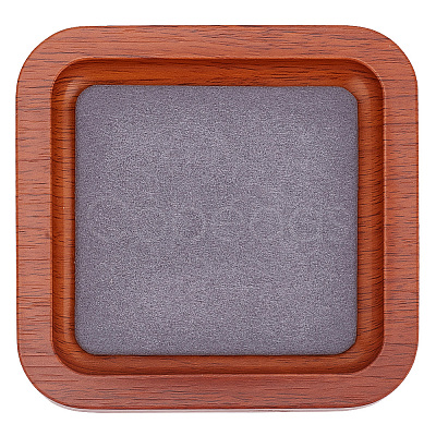 Square Wood Jewelry Plate AJEW-WH0401-71B-1