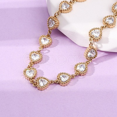 304 Stainless Steel Link Chain Bracelets for Women BJEW-A047-03G-1
