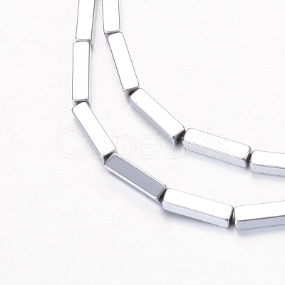 Electroplate Non-magnetic Synthetic Hematite Bead Strands G-Q467-05E-1