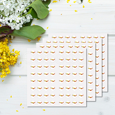 Waterproof Self-Adhesive Picture Stickers DIY-WH0370-007-1