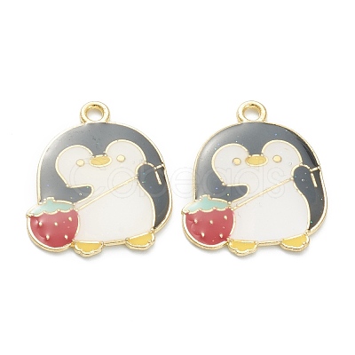 Alloy Enamel Pendants ENAM-I051-16LG-01-1