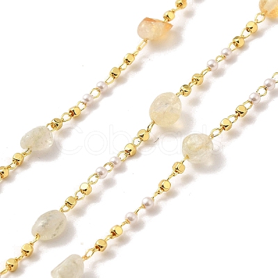 Handmade Brass Link Chain CHC-E028-10G-01-1