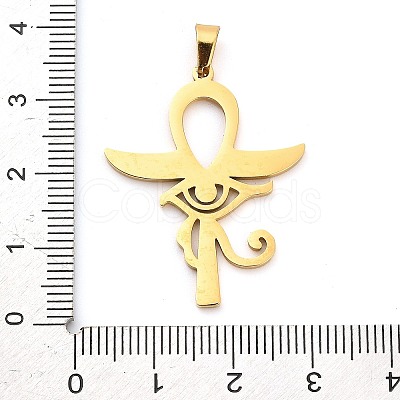 304 Stainless Steel Pendants STAS-R134-04G-01-1