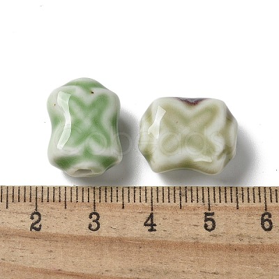 Handmade Porcelain Beads PORC-L080-E01-1