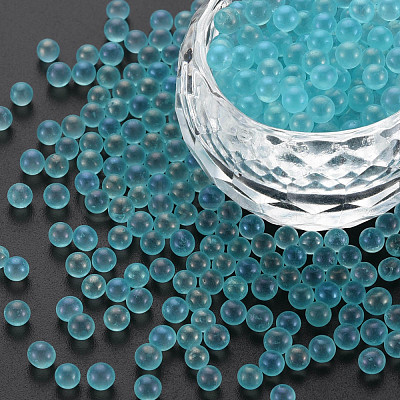 DIY Nail Art Decoration Mini Glass Beads MRMJ-N028-001B-B09-1