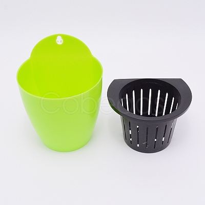 Wall Hanging Plastic Planter Container Vase AJEW-WH0155-56A-1