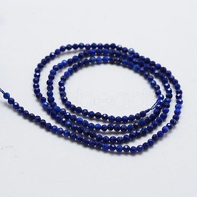 Natural Lapis Lazuli Bead Strands X-G-G663-48-4mm-1