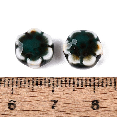 Vintage Handmade Porcelain Beads PORC-N013-25-10-1
