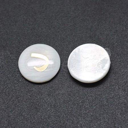 Shell Cabochons SSHEL-E568-B12-1